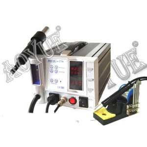 Aoyue INT2738A+ soldering station with 3-in-1 multifunction system