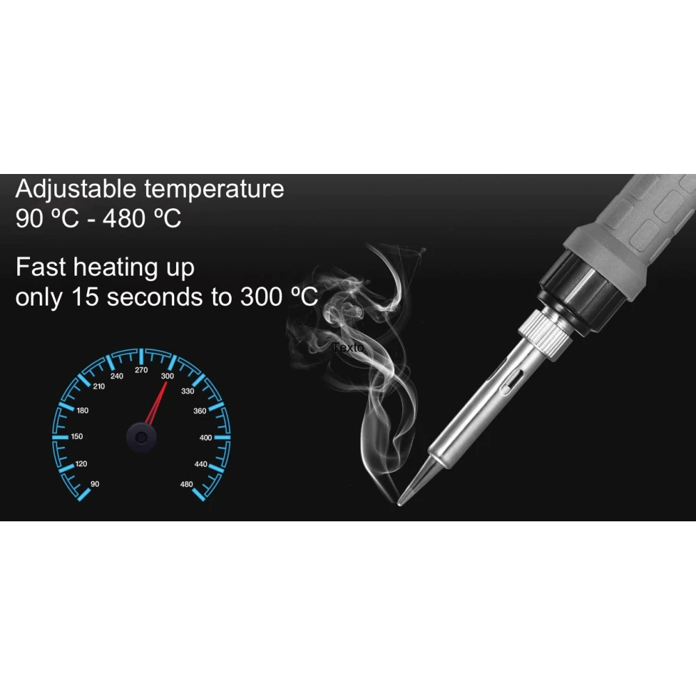 Mlink S1 60W Digital Soldering Station with LED Display and Temperature Lock