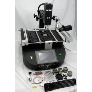 Mlink X2 soldering station with camera for professional electronics work