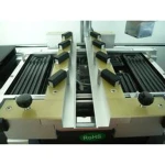 Zona de calentamiento por infrarrojos y aire caliente en estación Zhenxun ZX-C2