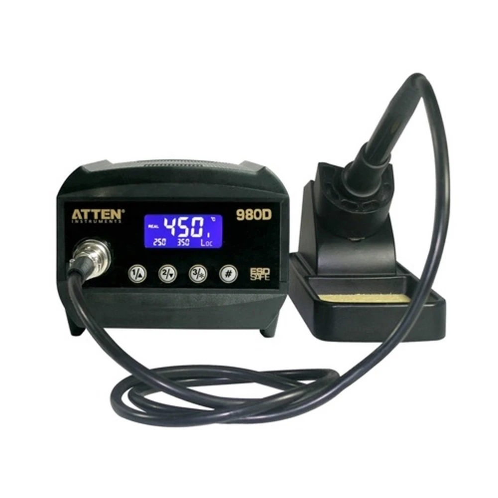 80W Adjustable Soldering Station Atten At980d with Digital Control and 3 Memories
