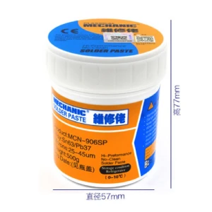 Mechanic MCN-906SP Sn63/Pb37 solder paste (10CC - 500GR)