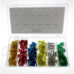 270-Piece Car Mini Fuse Kit with 6 Ratings