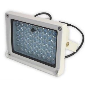54-LED outdoor infrared illuminator for night vision up to 50 metres