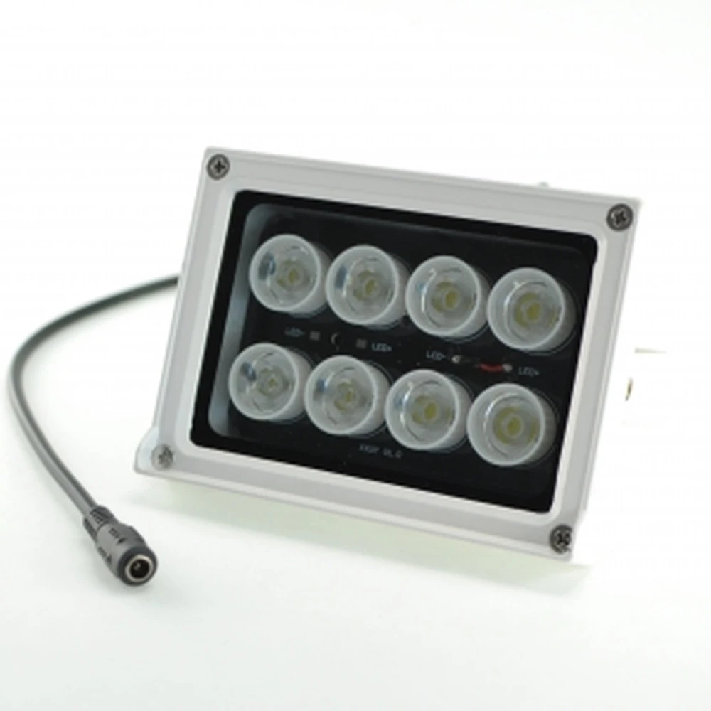 12V LED Floodlight with Light Sensor 10W and 6500K Bright Light for Outdoor Use