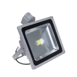 50W LED Floodlight with Motion Sensor and 6000K White Light