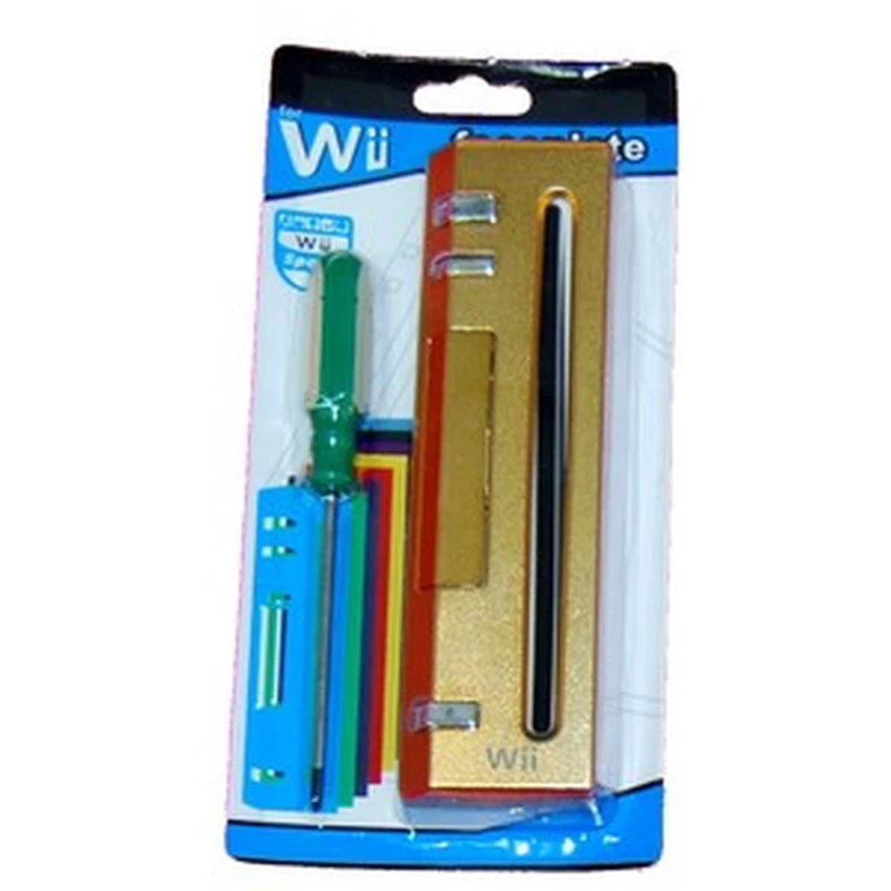 Gold Wii front panel - replacement and tuning part for Wii