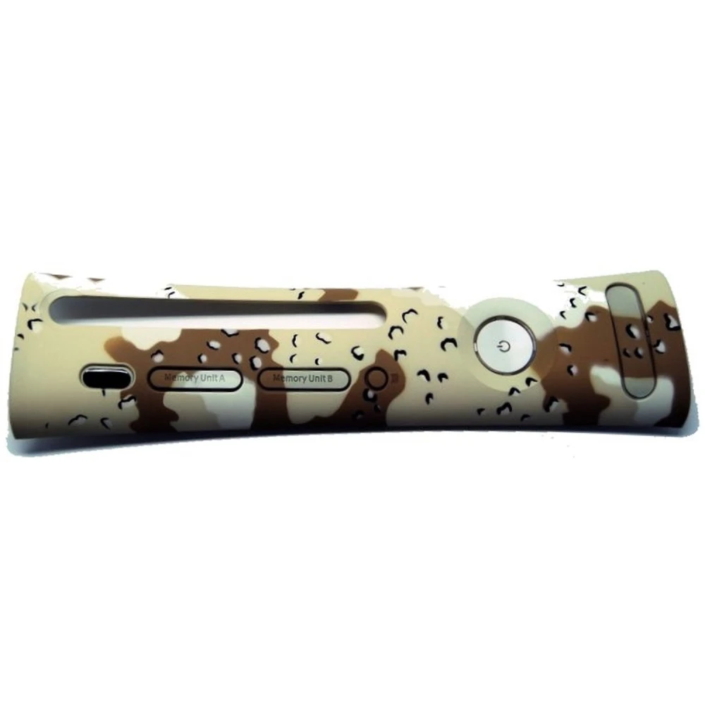 Xbox 360 Beige Brown Camo Front Panel to customise your Xbox 360