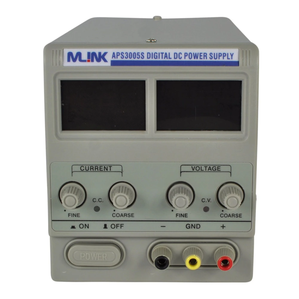 Adjustable Power Supply 30V 5A Mlink APS3005S Digital Display