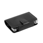 Black leather case for Nintendo DS Lite