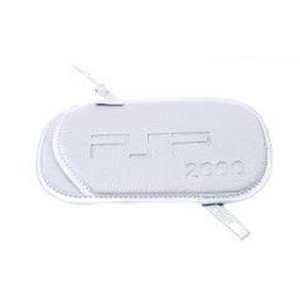 White PSP Slim case with strap for PSP 2000 and PSP 3000