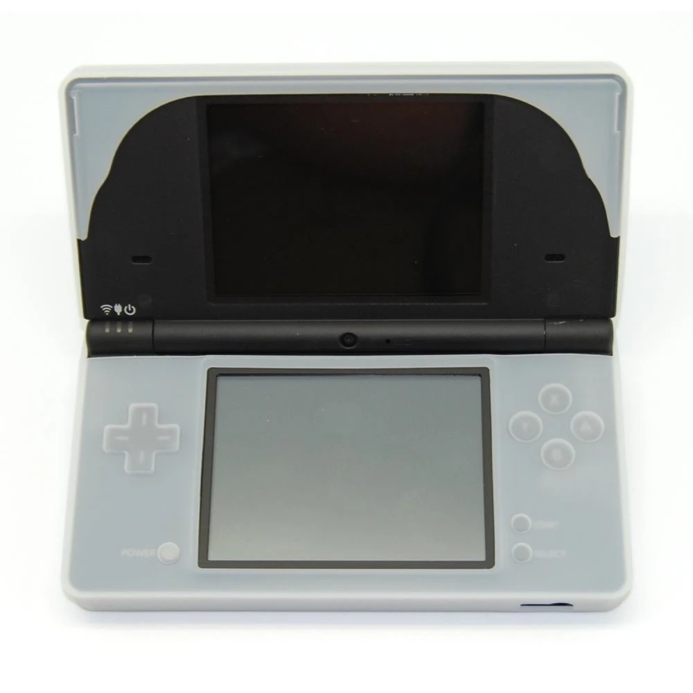 White Nintendo DSI silicone case for protection and comfort