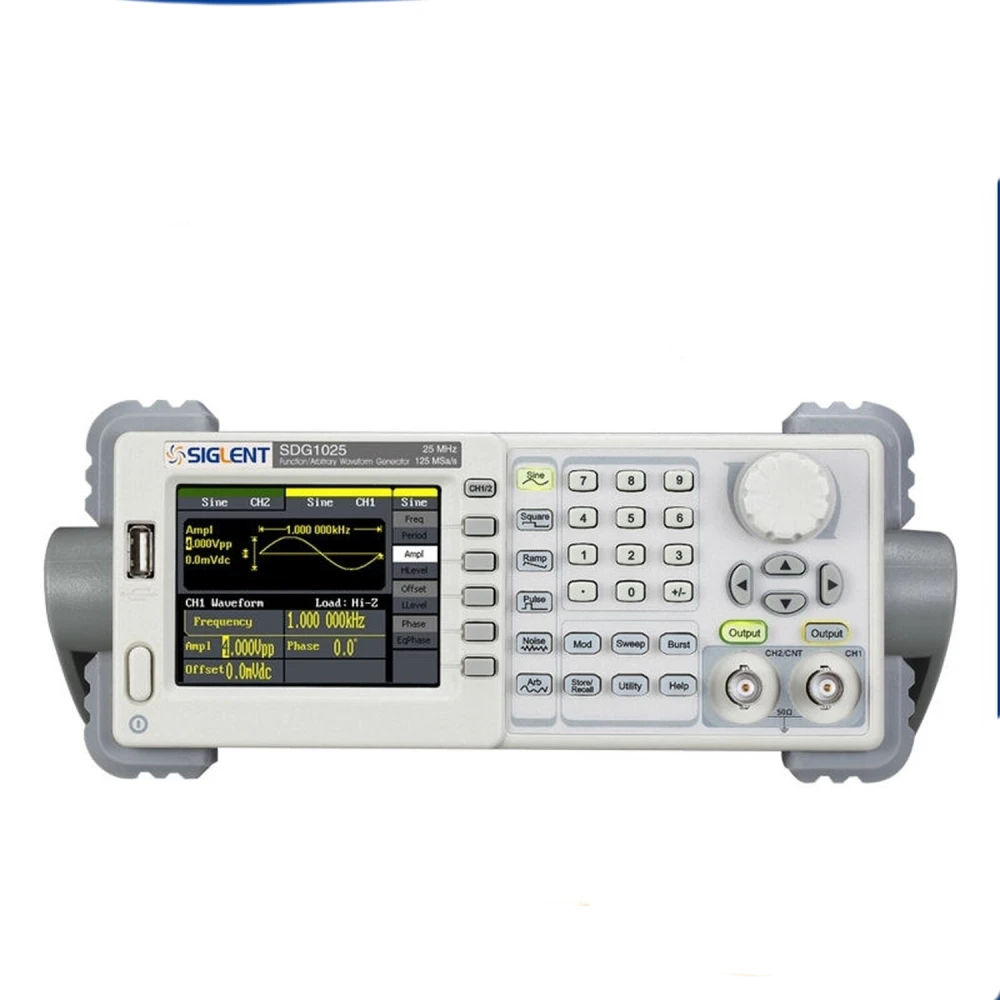 Siglent SDG1025 25MHz arbitrary function generator for electronics
