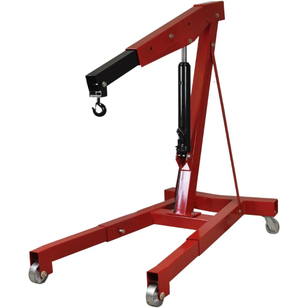 3-Tonne Hydraulic Workshop Crane for Lifting Engines and Heavy Machinery