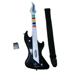 PS2 Wireless Guitar Compatible with Guitar Hero I, II and III