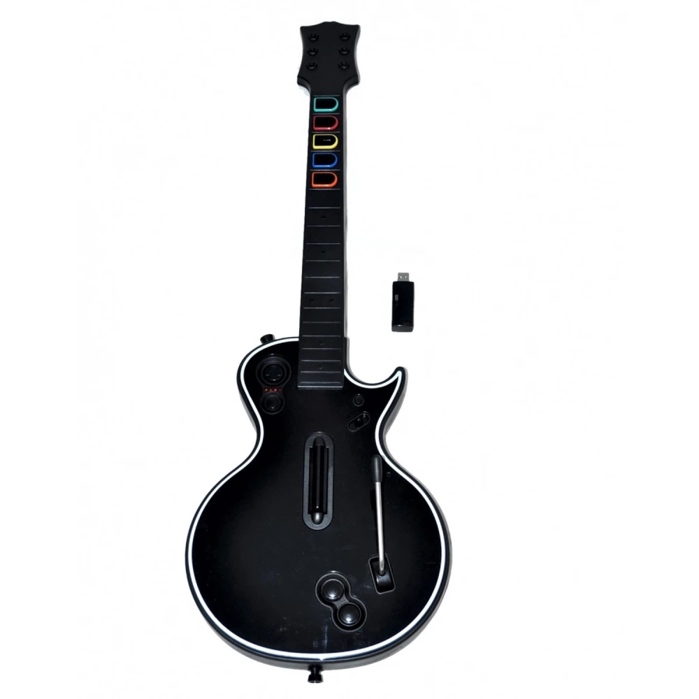 Wireless PS3 PS2 Ns 3032 guitar with detachable neck for gaming
