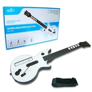 Wireless Wii Guitar - Music accessory for Nintendo Wii