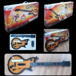 Wireless Wii Crazy Guitar for compatible music games