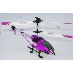 M-1 V2 Purple RC Helicopter with Full Accessories