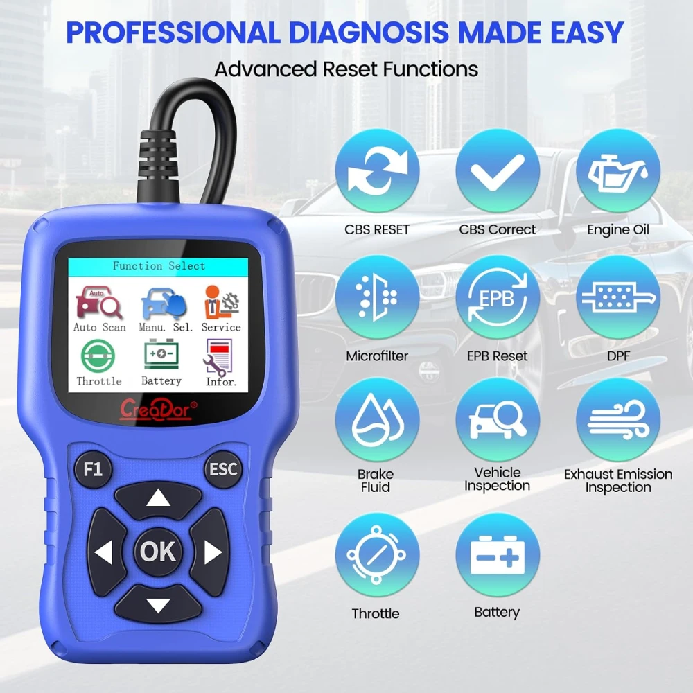 BMW Creator C420 OBD2 Diagnostic Tool for BMW and Mini with Advanced Functions