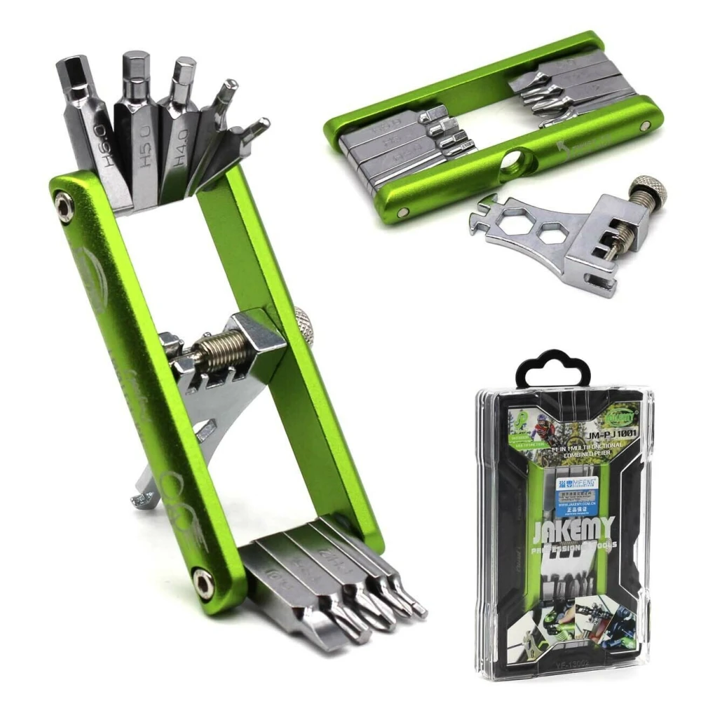 11-in-1 Multi-Tool JM-PJ1001 for Bike and Motorbike