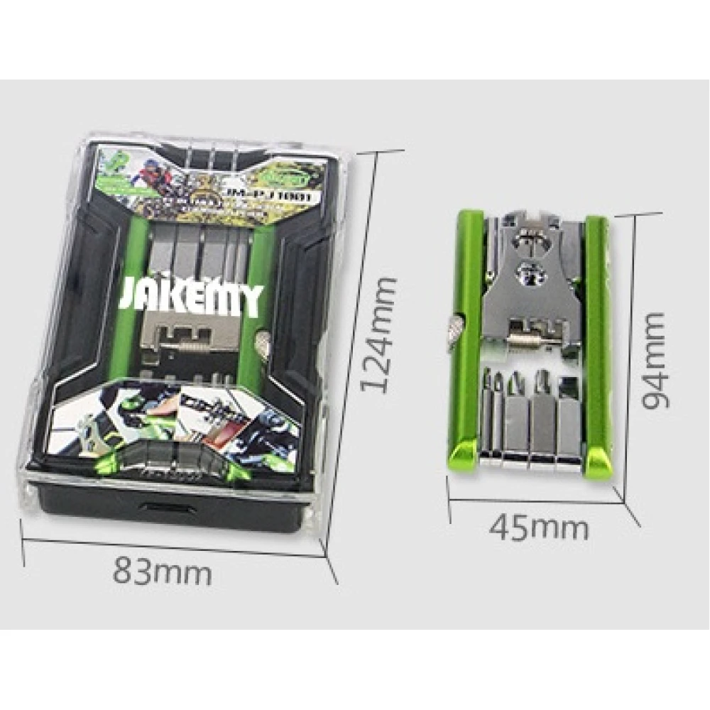 11-in-1 Multi-Tool JM-PJ1001 for Bike and Motorbike