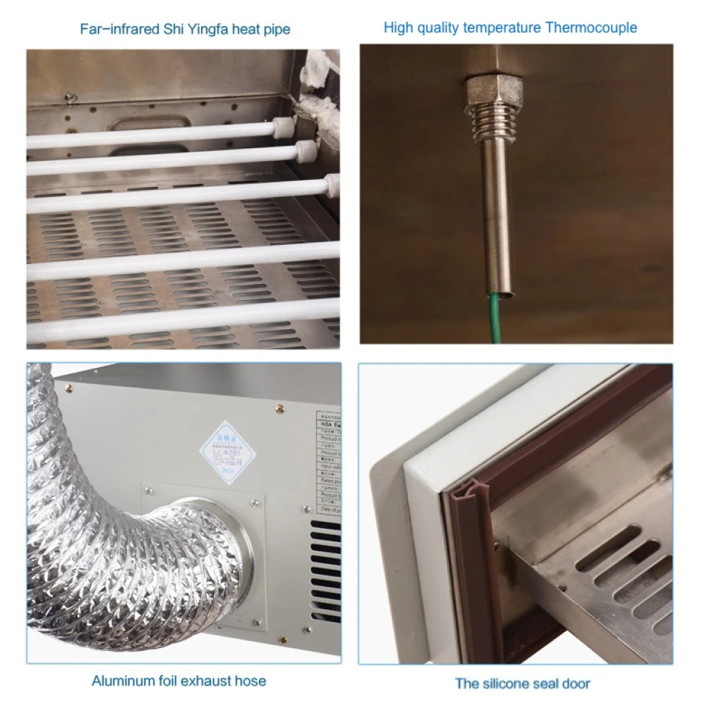INSA M962D Infrared Reflow Oven with Automatic Control and High Precision