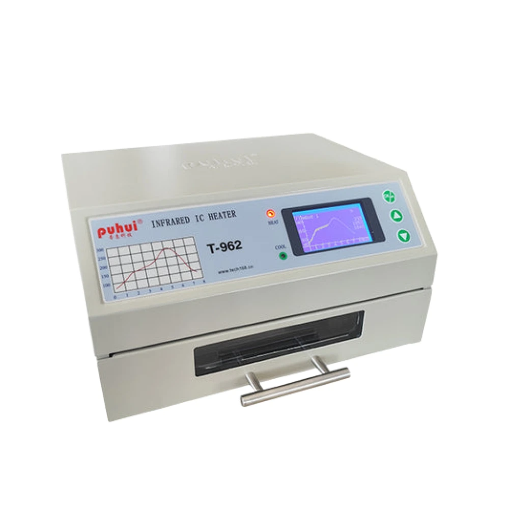 T-962A Puhui V2.0 infrared reflow oven for SMD and BGA soldering