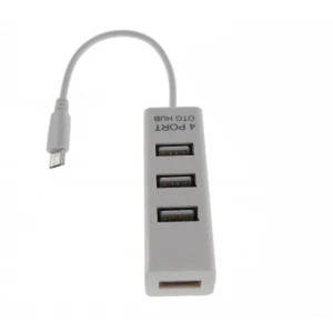 Android Micro USB OTG Hub 4 Port - Expand connectivity easily