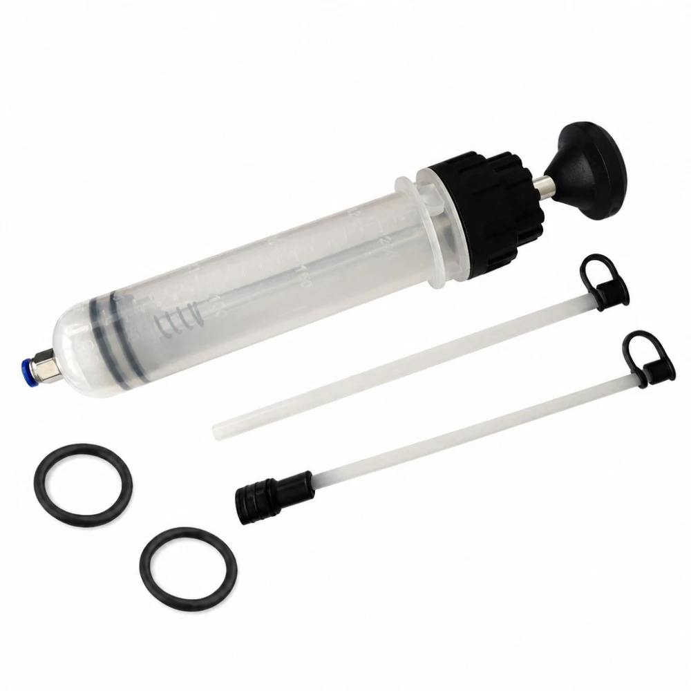 200cc Oil Extractor Syringe Manual Suction Pump Fluid Change Auto