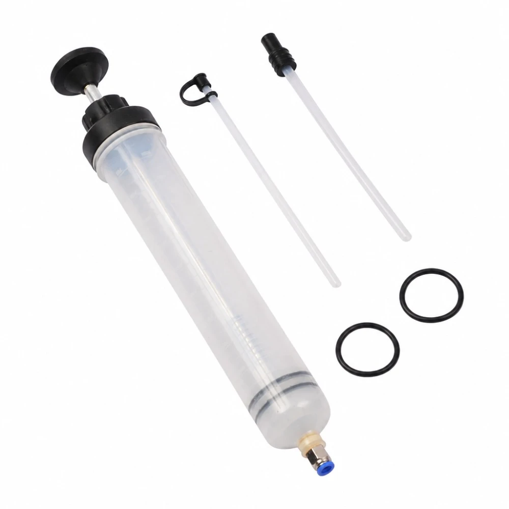 200cc Oil Extractor Syringe Manual Suction Pump Fluid Change Auto