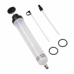 200cc Oil Extractor Syringe Manual Suction Pump Fluid Change Auto