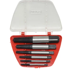 6 Piece Professional Broken Screw Extractor Set TSX TOOL
