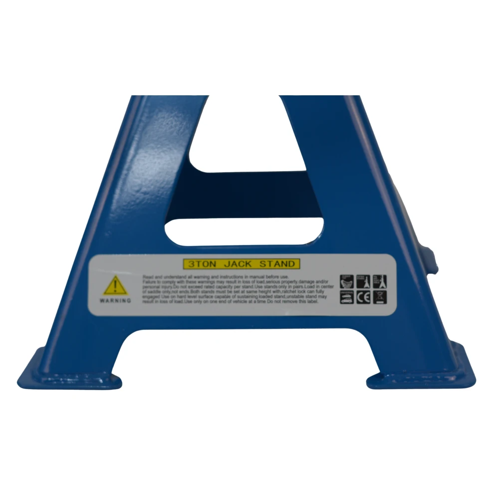 Set of 2 3 tonne foldable axle stands TSX TOOL