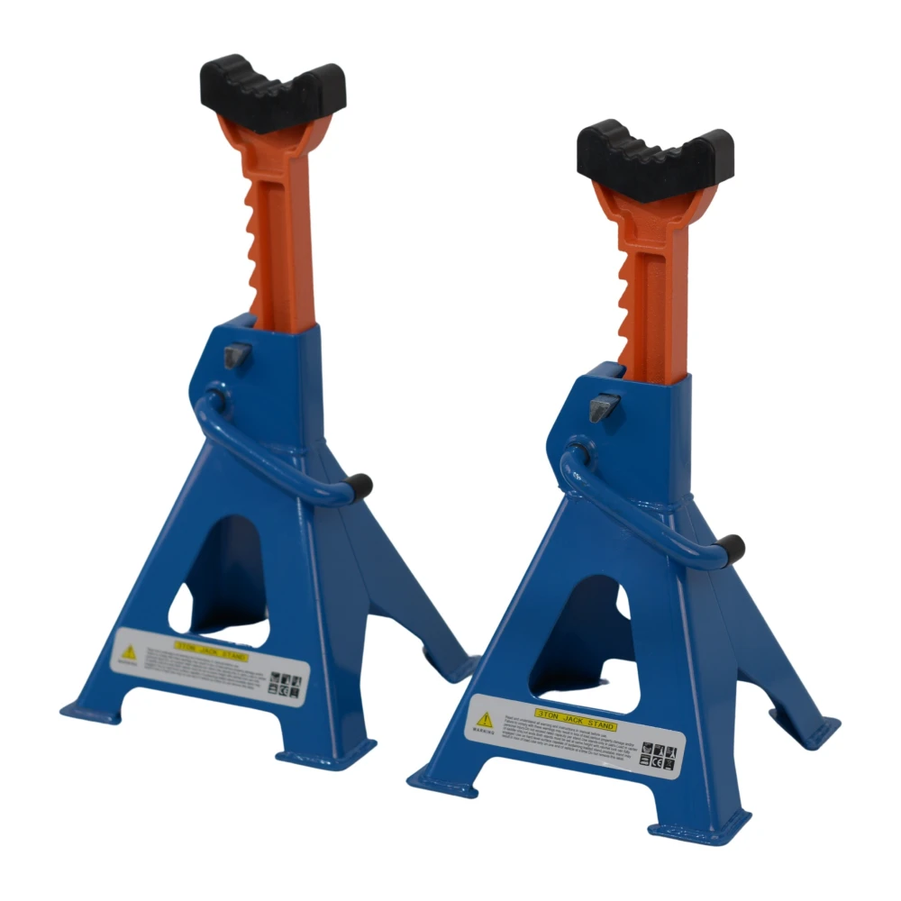 Set of 2 3 tonne foldable axle stands TSX TOOL