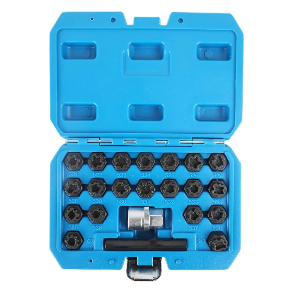 22-Piece Wheel Lock Key Set Compatible with VAG Vehicles