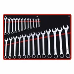 26-Piece Combination Spanner Set Open/Ring End 6-32mm Cr-V Steel with Case