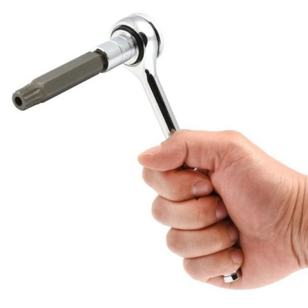 Puntas XZN largas y adaptadores llave de carraca en estuche portátil