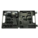 SATA 1/2'' impact socket set and impact wrench with 660Nm max torque and 8 sockets included