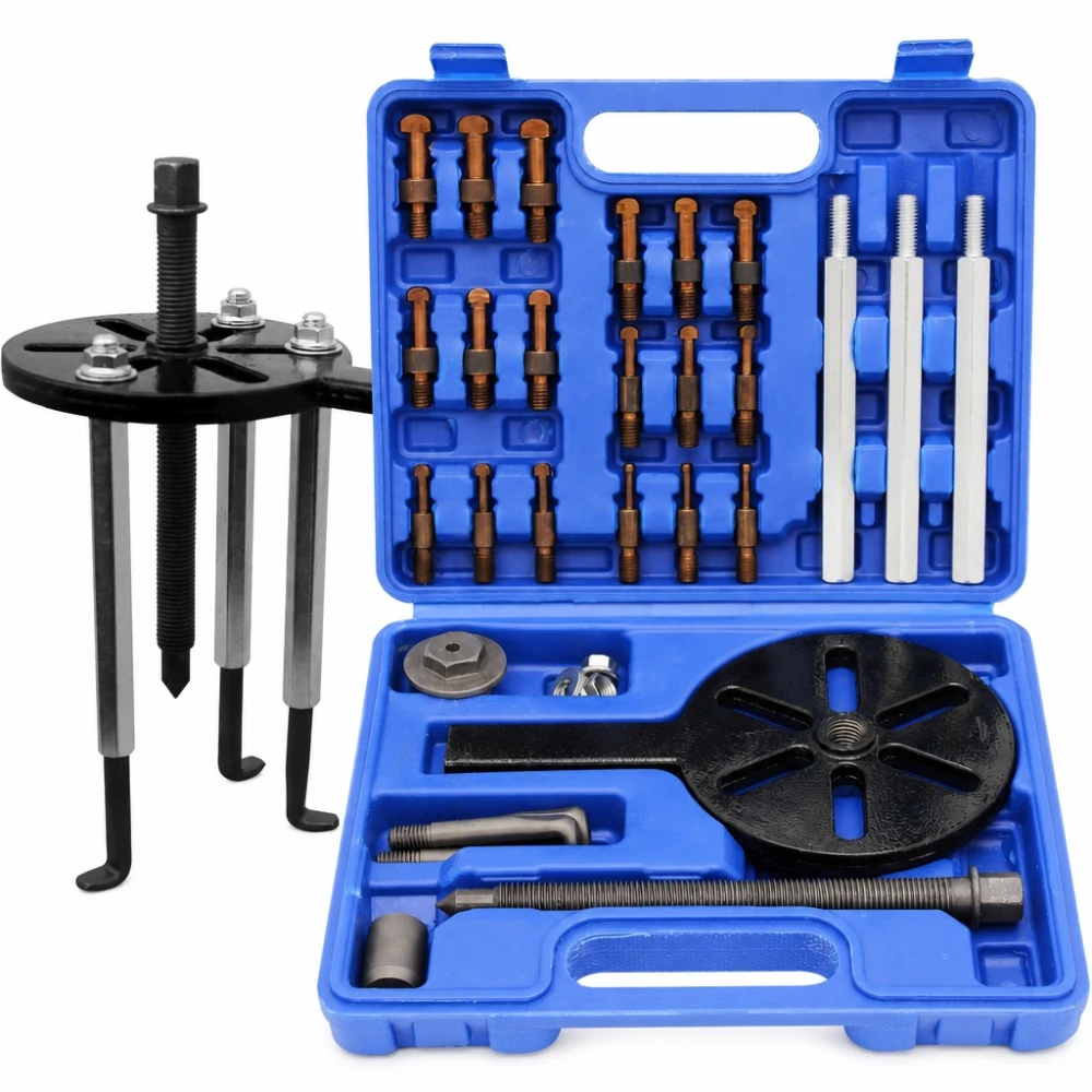 18-Piece Bearing Puller Set Universal Professional Slide Hammer