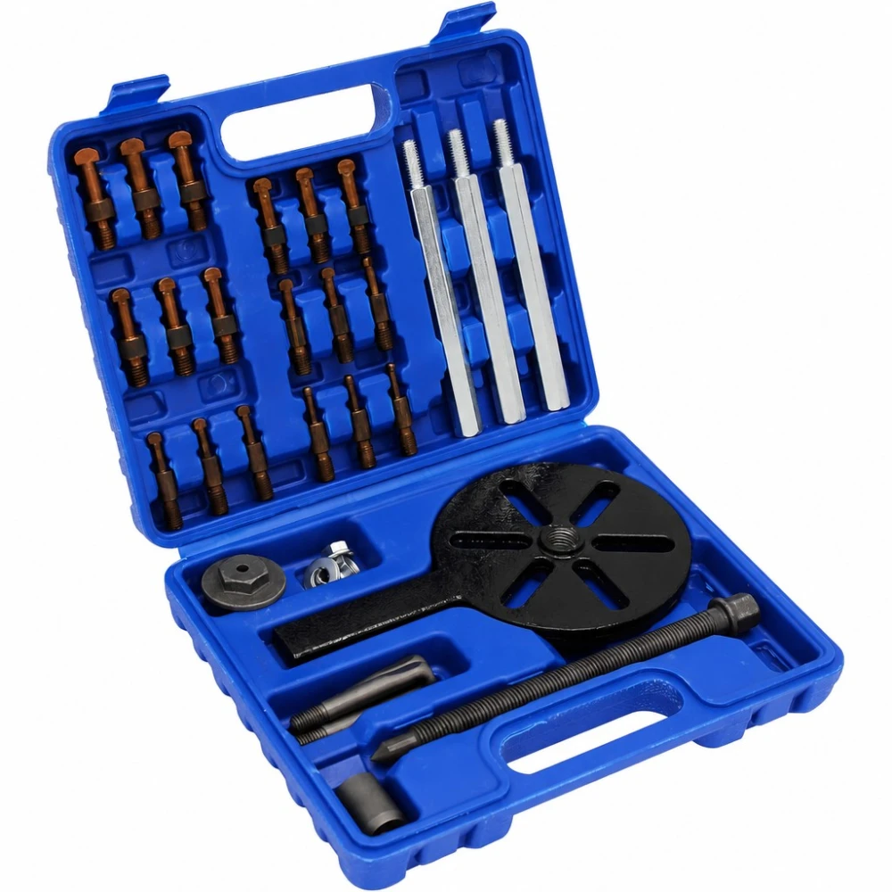 18-Piece Bearing Puller Set Universal Professional Slide Hammer
