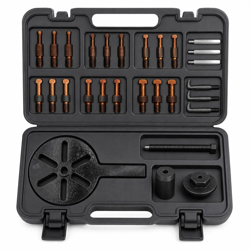 18-Piece Bearing Puller Set Universal Professional Slide Hammer