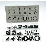 225-Piece Metric Rubber O-Ring Kit - Complete Kit for Automotive and Repairs