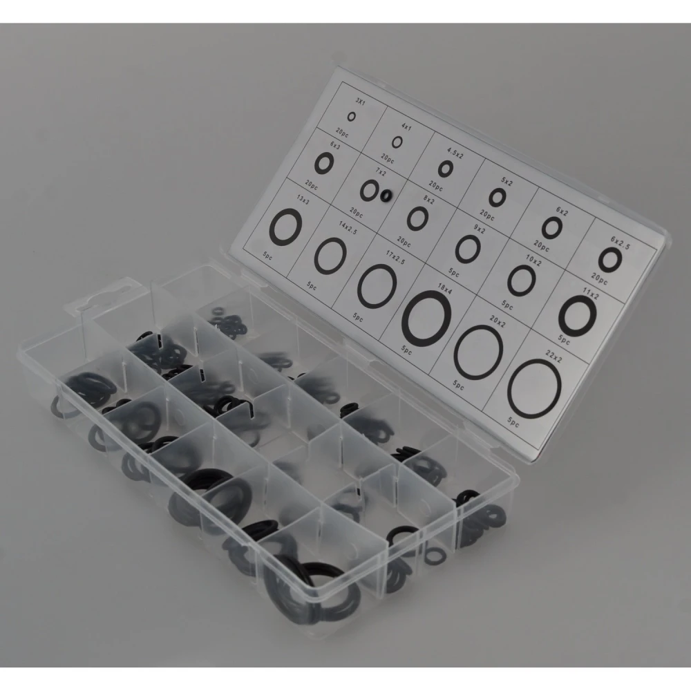 Gomas métricas negras resistentes al desgaste y corrosión