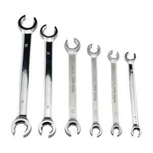 8-19mm Flare Nut Spanner Set 6 Piece TSX TOOL