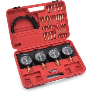 2 and 4 Carburettor Synchroniser Gauge Tester Set for Cars and Motorbikes