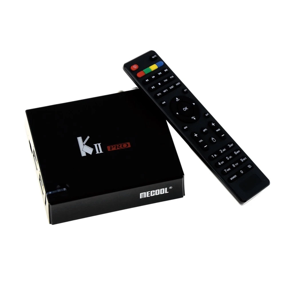 Kii Pro dual tuner DVB-S2 DVB-T2 Android TV Box 2GB/16GB 4K