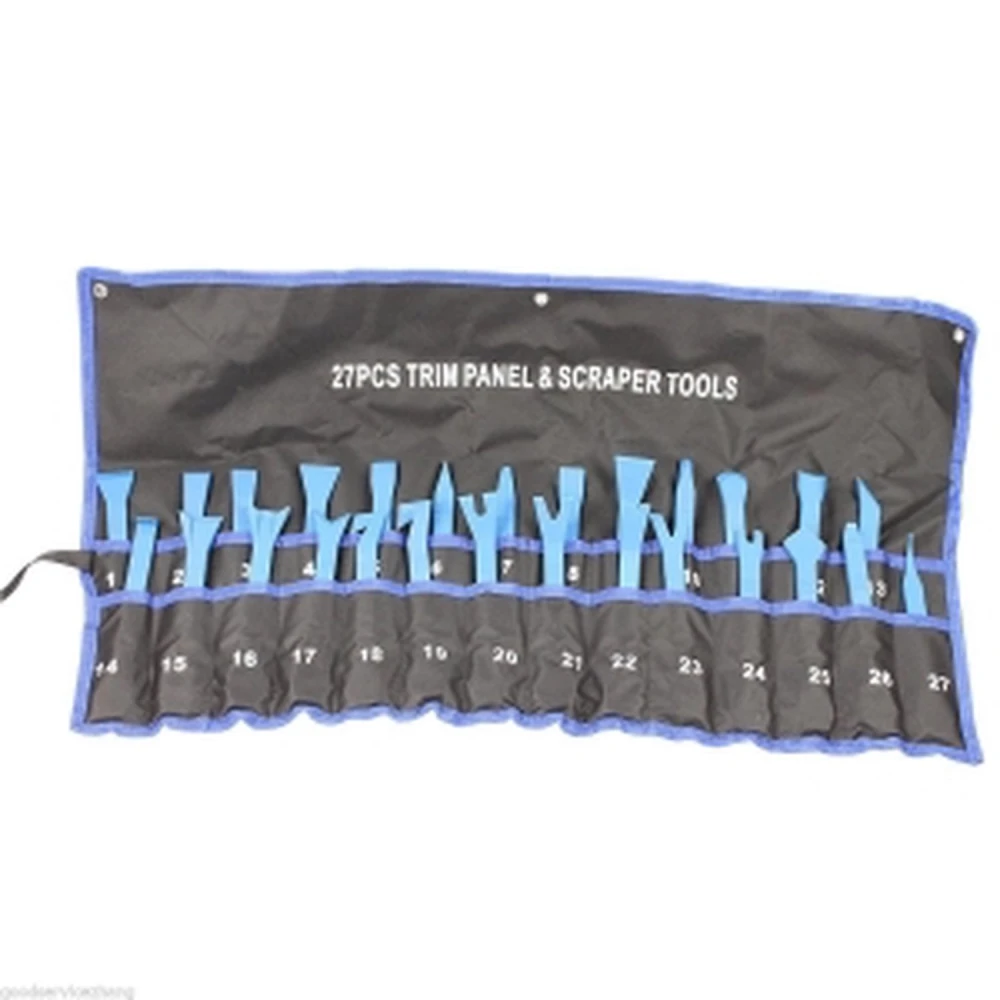 27 Pc Door Panel, Trim and Hubcap Removal Tool Kit TSX TOOL