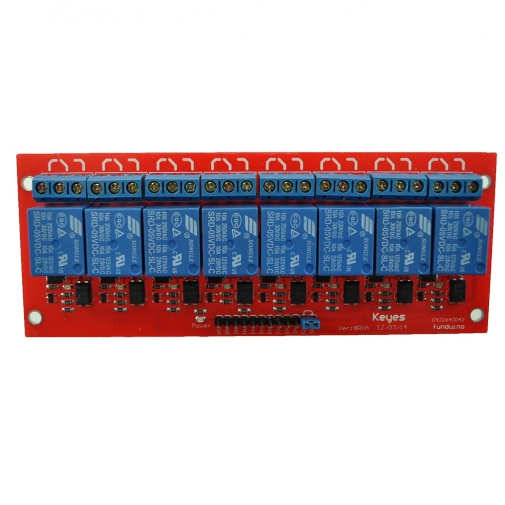 8-Channel 5V Relay Module Kit for Arduino