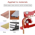 45 Degree Tube Flaring and Bending Kit for Copper, Stainless Steel and Aluminium